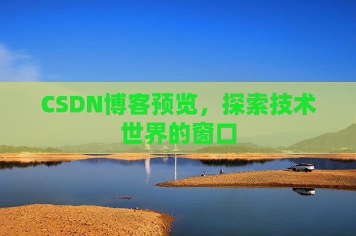 CSDN博客预览，探索技术世界的窗口